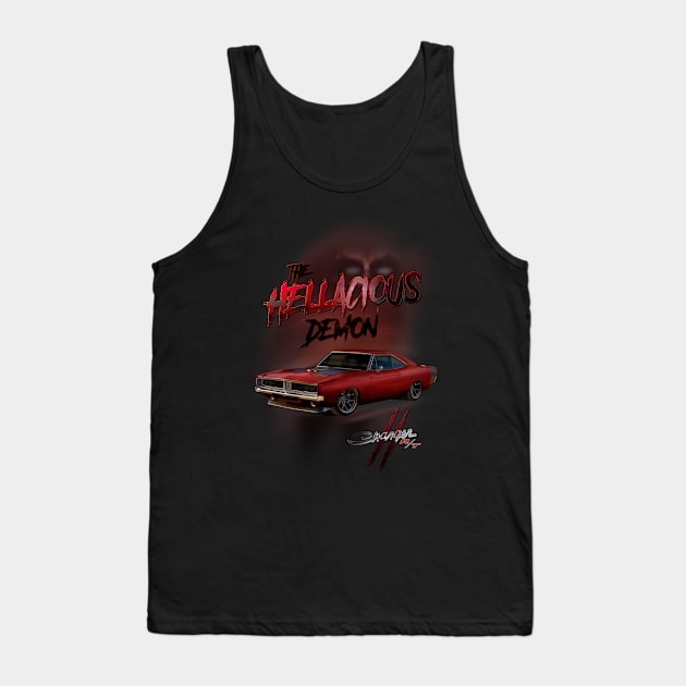 Demon Charger Tank Top by hardtbonez